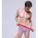 Underpants Red Chess Stamped Men Comfortable Various Color Sex