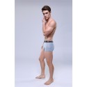 Underwear Sky Blue Boxer Breathable Fashion Sex Stretchable Fiber