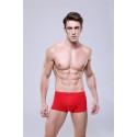 Boxer Briefs Red Clean Basic Men Sex Summer Beach Comfortable