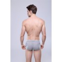 Boxer Briefs Gray Clean Basic Men Sex Summer Beach Comfortable