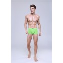 Boxer Briefs Green Clean Basic Men Sex Summer Beach Comfortable