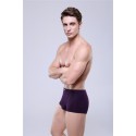 Boxer Briefs Purple Clean Basic Men Sex Summer Beach Comfortable