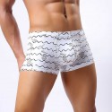 Boxer underwear White Sex Stamped Men's Fashion Fun Sunga Beach