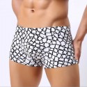 Boxer underwear White Sex Stamped Men's Fashion Fun Sunga Beach