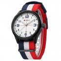 Watch White Men's Fabric Casual Young Sports Fashion Color Bracelet