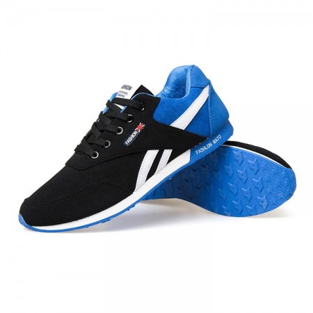 Sneakers Blue Sport Shoes Men's Casual Fashion Academy Fitness Training