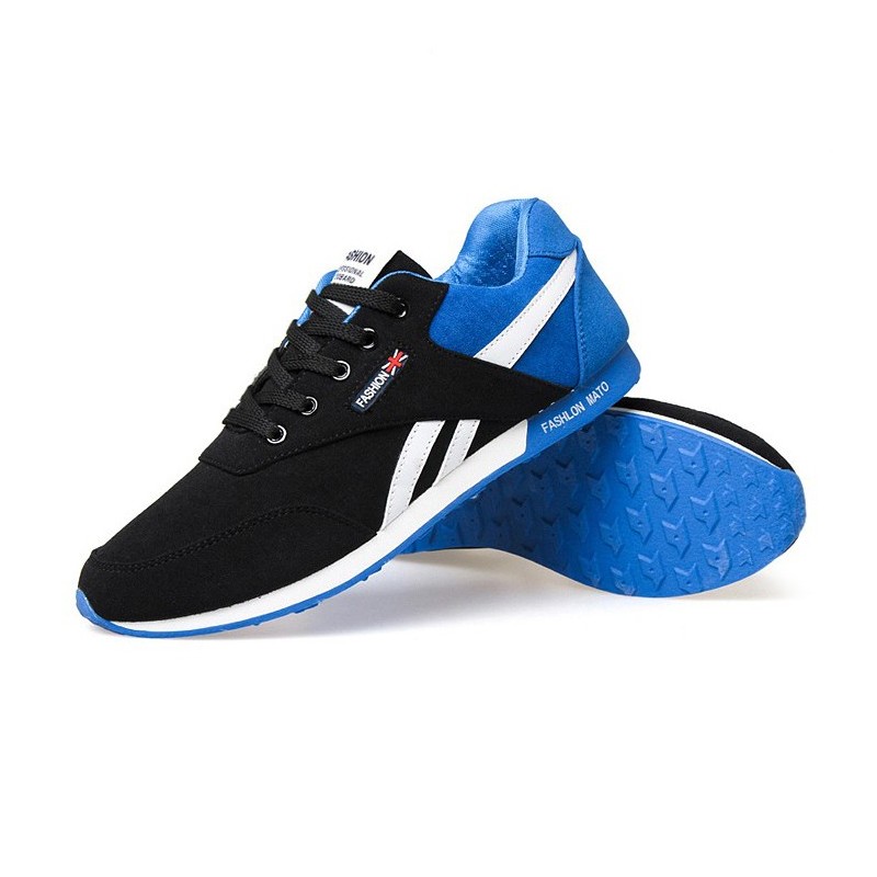 Sneakers Blue Sport Shoes Men's Casual Fashion Academy