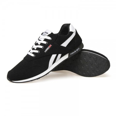 Sneakers Black Sport Shoes Men's Casual Fashion Academy Fitness Training