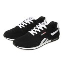 Sneakers Black Sport Shoes Men's Casual Fashion Academy Fitness Training