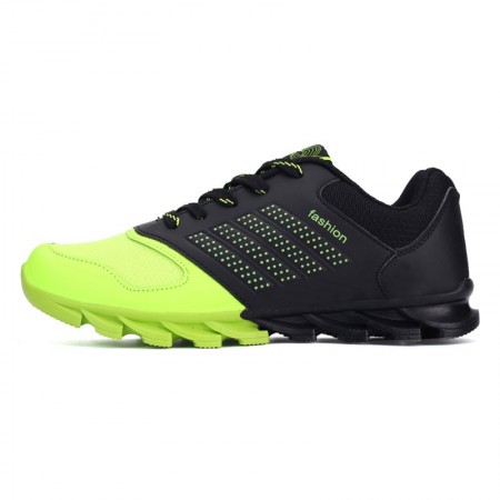 Tênis Esportivo Springblade Verde Masculino Corrida Calçado Bonito de Treino