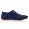 Sapatilha Casual Flat Masculino Azul Social Esporte Rasteiro Sapato