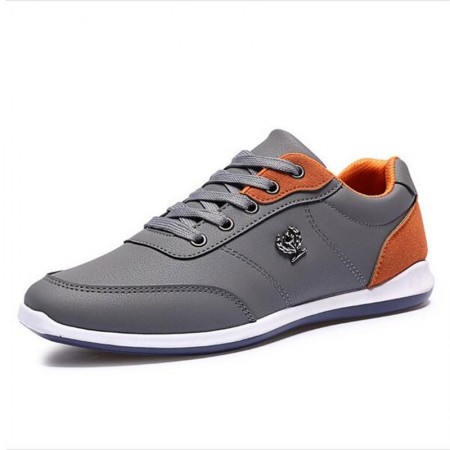 Gray Shoes Male' Modern Beautiful Elegant Social Sport