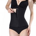 Cinta Modelarora Preta Academia Shapewear Espartilhos Afinador de Cintura