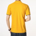 Camisa Polo Casual Masculina Esporte Bordado