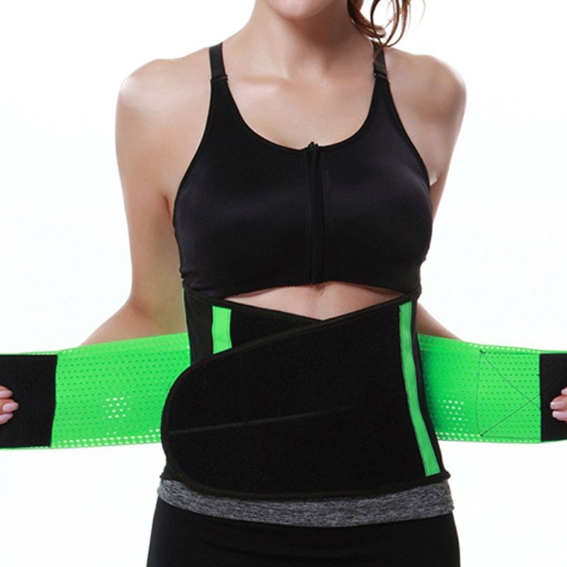 Shapewear Green Sport Training Waist Weight Loss Tuner