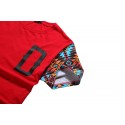 Fashion T-Shirt Red Urban Hip Hop Men's Funk Kings Casual Summer