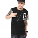 Camiseta Vermelha Moda Urbana Hip Hop Masculina Funk Kings Casual Verão