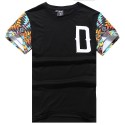 Camiseta Vermelha Moda Urbana Hip Hop Masculina Funk Kings Casual Verão