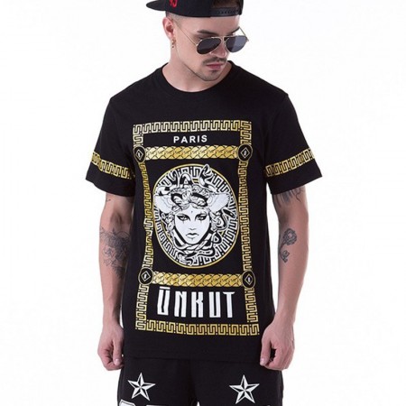 Camiseta Egípcias Last Kings Preta Masculinas Balada Funk Urbana Música Hip Hop