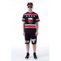 Camiseta Esporte UNKUT Preta Masculinas Balada Funk Esporte Hip Hop