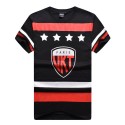 Camiseta Esporte UNKUT Preta Masculinas Balada Funk Esporte Hip Hop