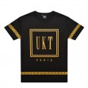 T-Shirts Golden UNKUT Men's Ballad Funk Casual Slim Fit Hip Hop