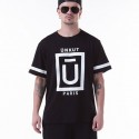 Camisetas UNKUT Preta Masculina Balada Funk Casual Esporte Fino Hip Hop