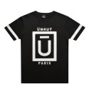 T-Shirts Black UNKUT Men's Ballad Funk Casual Slim Fit Hip Hop