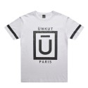 Camisetas UNKUT Branca Masculina Balada Funk Casual Esporte Fino Hip Hop