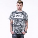 UNKUT T-Shirt Streetwear Men's White Funk Kings Hip Hop Crazy