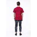 UNKUT T-Shirt Streetwear Men's Red Funk Kings Hip Hop Crazy