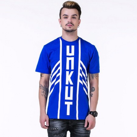 Camiseta UNKUT Indian Blue Streetwear Masculina Festa Funk Kings Hip Hop Loka