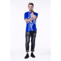 Camiseta UNKUT Indian Blue Streetwear Masculina Festa Funk Kings Hip Hop Loka