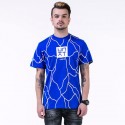 Camiseta UNKUT Azul Streetwear Masculina Festa Funk Kings Hip Hop Loka