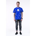 Camiseta UNKUT Azul Streetwear Masculina Festa Funk Kings Hip Hop Loka