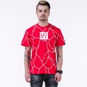 UNKUT T-Shirt Streetwear Men's Red Funk Kings Hip Hop Crazy