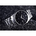 Fine Classical Men's Watch Elegant Formal Minimalist Dark Sophisticated