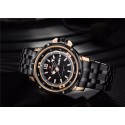 Quartz Wrist Watch Military Men's Stainless Steel Wrist Watch