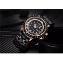 Quartz Wrist Watch Military Men's Stainless Steel Wrist Watch