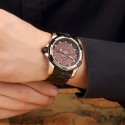 Relógio Esportivo Clássico Sofisticado Masculino Quartzo Elegante Luxo