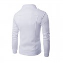 Camisola de Zíper Inverno Blusa Masculina Jaqueta Elegante Moletom