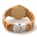 Handcrafted Natural Wood Quartz Casual Gift Watch