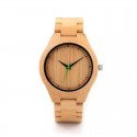 Handcrafted Natural Wood Quartz Casual Gift Watch