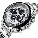 Quartz Luxury Stainless Steel Men's Sport Watch Stylish