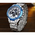 Quartz Luxury Stainless Steel Men's Sport Watch Stylish