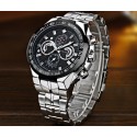 Quartz Luxury Stainless Steel Men's Sport Watch Stylish