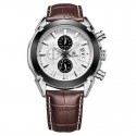 Stylish Social Watch Men's Sport Luxury Leather Watch