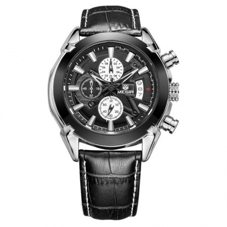 Stylish Social Watch Men's Sport Luxury Leather Watch