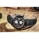 Stylish Social Watch Men's Sport Luxury Leather Watch