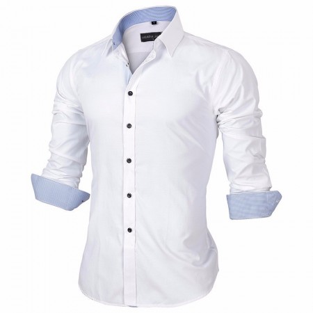 camisa masculina social slim